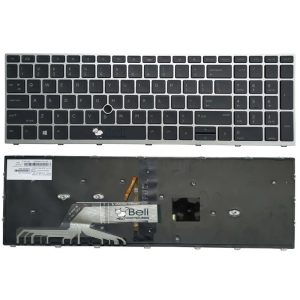 Tastatura za laptop HP ProBook 650 G4 G5 mali enter pozadinskim sa ramom
