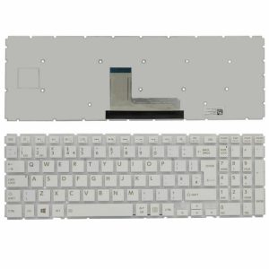 Tastatura za laptop Toshiba Satellite L50-B L50D-B serija L50-C beli