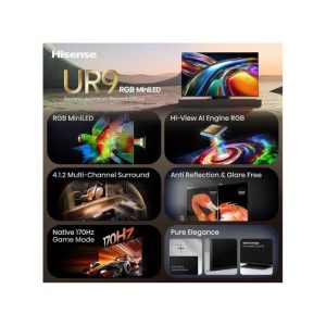 Televizor Hisense 65 inča 65UR9S ULED RGB Mini-LED 4K UHD Smart TV