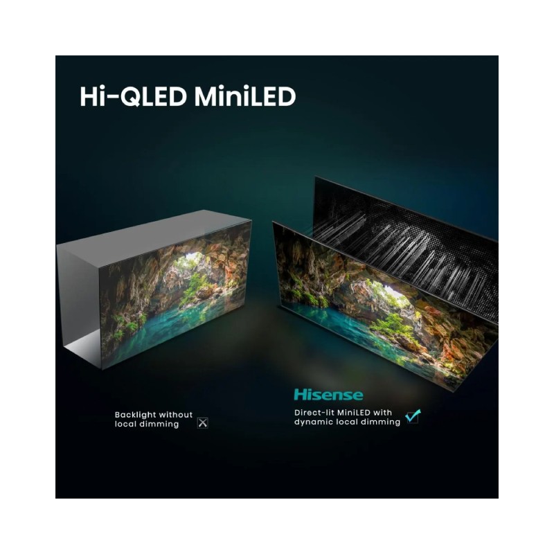 Televizor Hisense 75 inča 75E8S Mini-LED 4K UHD Smart TV – slika 3