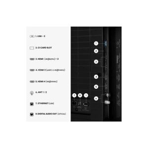 Televizor Hisense 75 inča 75U7SE ULED Mini-LED 4K UHD Smart TV