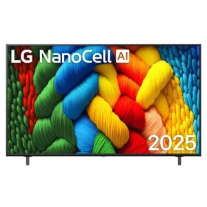 Televizor LG 65NANO80A3B 65", 4K UHD, NanoCell, Smart, webOS