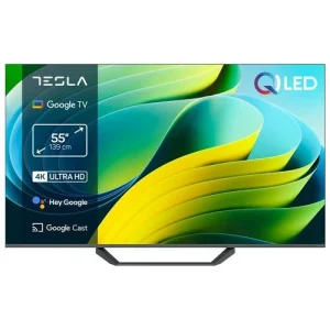 Televizor Tesla Q55E655GUS 55", 4K UHD, QLED, Smart, Google TV