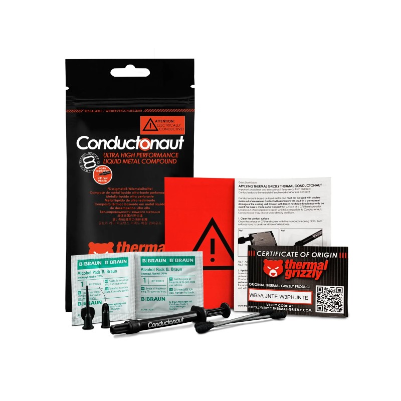 Termalna pasta Thermal Grizzly TG Conductonaut 5 g (TG-C-005-R)