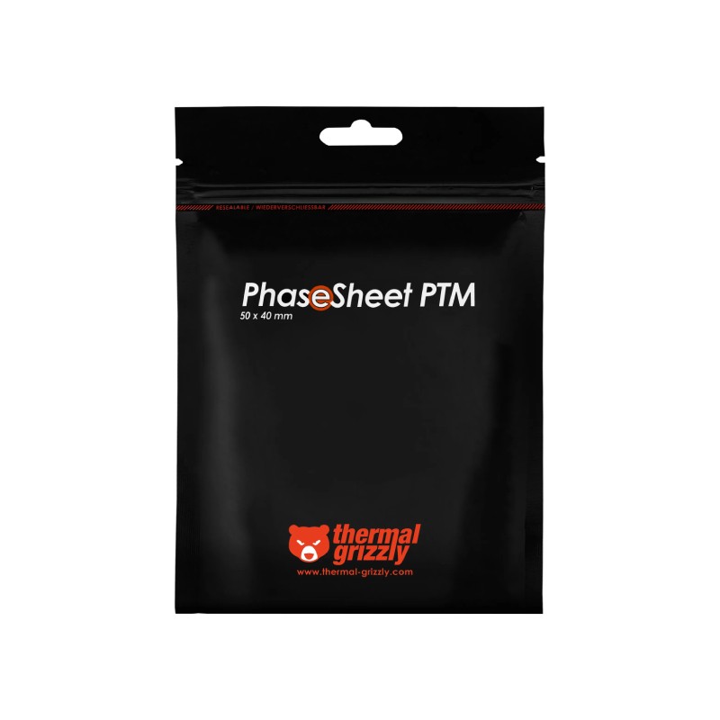Termalni pad Thermal Grizzly PhaseSheet PTM - 50x 40x 0,2mm (TG-PS-50-40) – slika 2