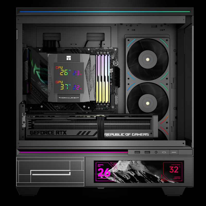 ThermalRight Royal Knight 120 Digital Black – slika 3