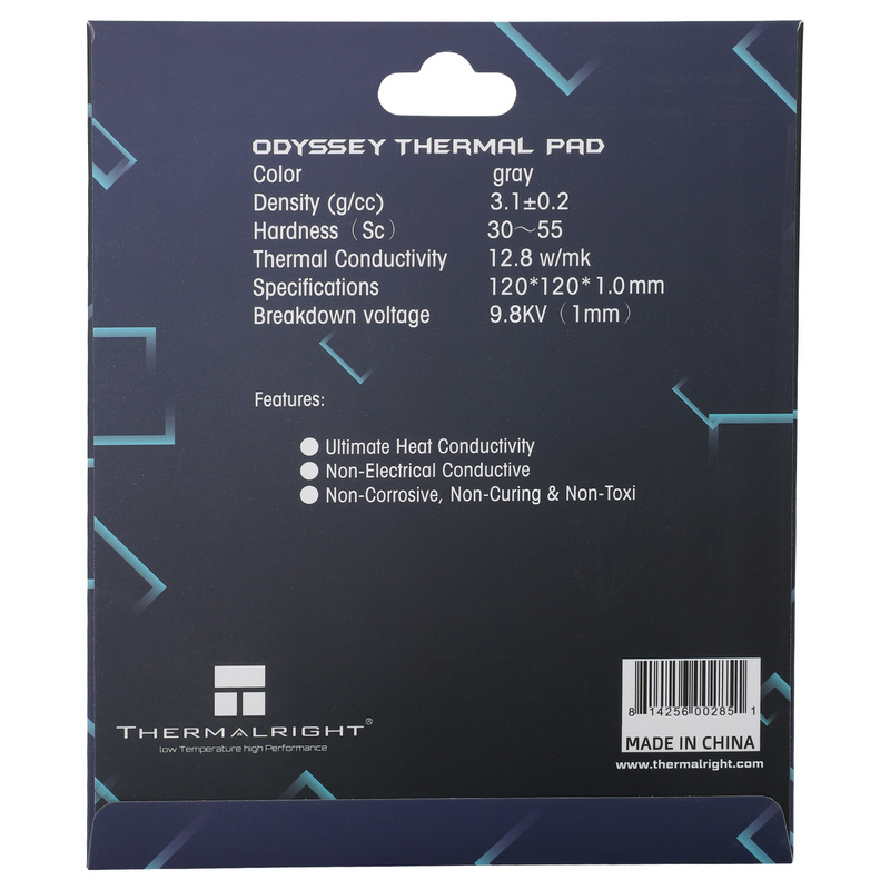 ThermalRight Thermalpad EXTREME ODYSSEY 120x120x1.0mm – slika 2