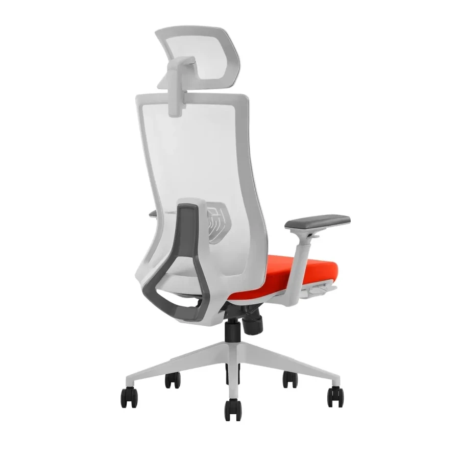 Ultra ergonomska kancelarijska stolica UGD P200 Orange – slika 2