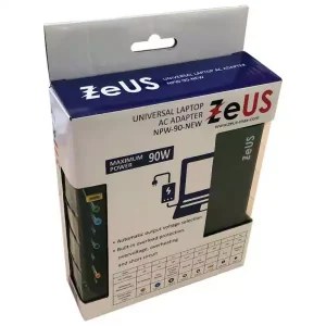 Univerzalni punjač za laptop Zeus ZUS-NPW-90, 90W, 8 nastavaka