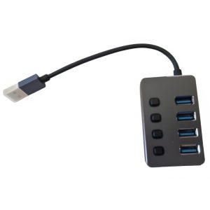 USB 3.0 - HUB Superbrzi 4port USB 3.0 sa prekidačima E-Green