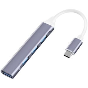 USB 3.1 USB-C - HUB 4port USB 3.0 crni E-Green