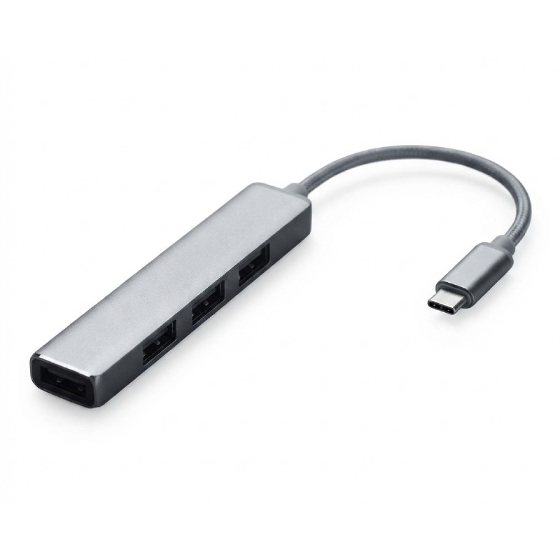 USB-C hub E-Green USB 3.1 tip C (3 port USB 3.0 + 1port fast ethernet