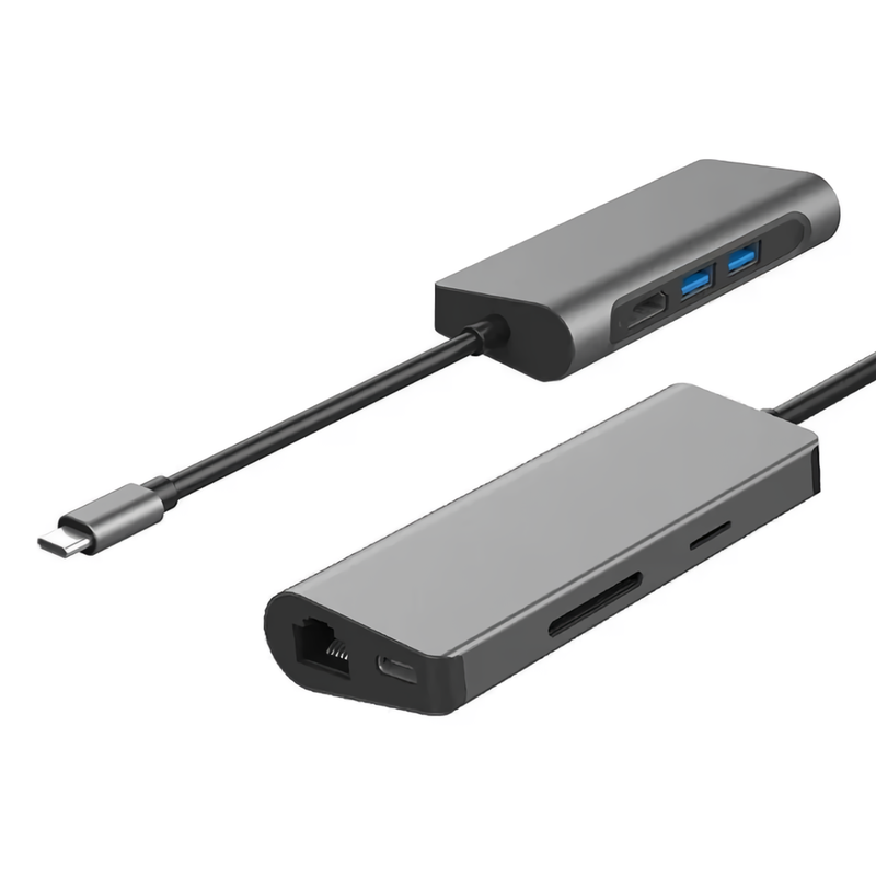 USB-C hub Gigabyte 7-u-1 – slika 2