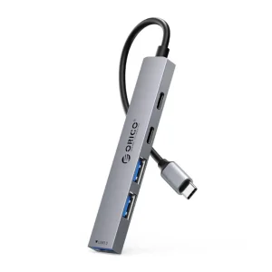 USB-C hub sa 4 USB 3.0 porta i PD punjenjem Orico YSB4-U2