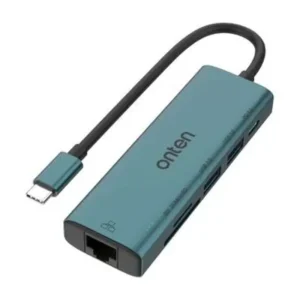 USB-C hub sa čitačem SD kartica i mrežnim portom Onten UC122