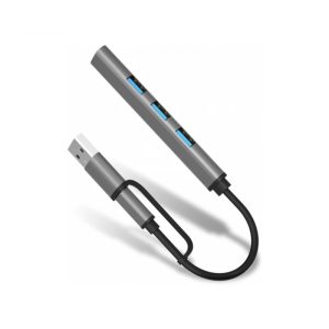 USB HUB 3.1 USB-C, USB na 4xUSB Fast Asia