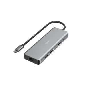 USB Hub 9 porta Hama, 2 x HDMI, USB-A/USB-/ LAN, RJ-45