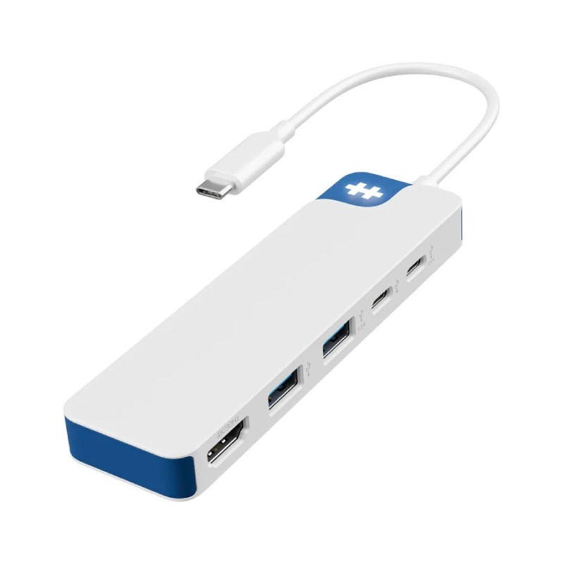 USB hub Targus HyperDrive Flex 5 Port USB-C beli (HD4101BUGL) – slika 4