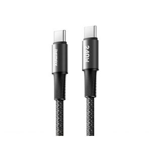 USB kabl Remax Velocity USB-C na USB-C CB25 240W, 1,2m crni