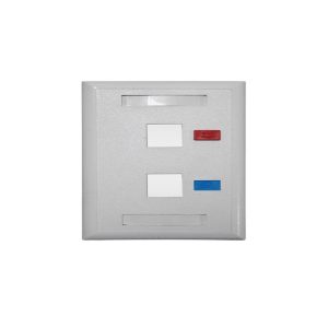 Utičnica modularna, za 2 RJ45 modula, 86x86mm MaxPro