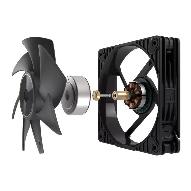 Ventilator Asus PROART PF120 FAN PWM BLACK crni