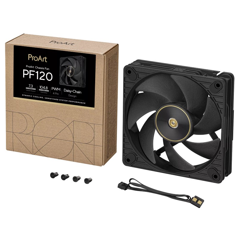 Ventilator Asus PROART PF120 FAN PWM BLACK crni – slika 4
