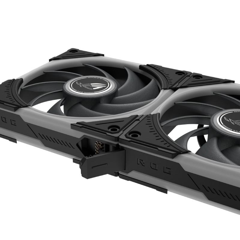 Ventilator Asus ROG EURUX GR120 FAN ARGB BLACK 3IN1 crni – slika 3