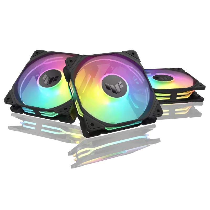 Ventilator Asus TUF GAMING TR120 ARGB BLACK EDITION 3IN1 – slika 3