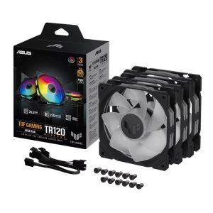 Ventilator Asus TUF GAMING TR120 ARGB REVERSE BLACK 3IN1