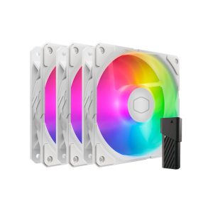 Ventilator Cooler Master SickleFlow Edge 120 ARGB set 3 ventilatora i kontroler (MFX-B2DW-253P2-R2)