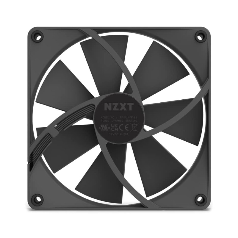 Ventilator NZXT AER P140 140mm crni(RF-P14SF-B1) – slika 2