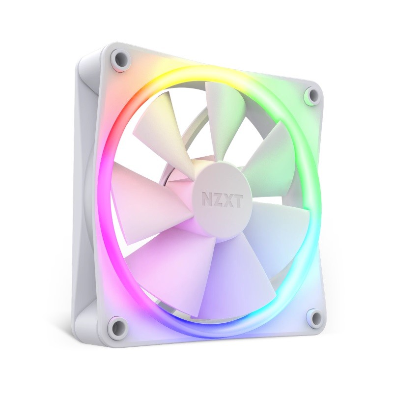 Ventilator NZXT F120RGB 120mm beli (RF-R12SF-W1)