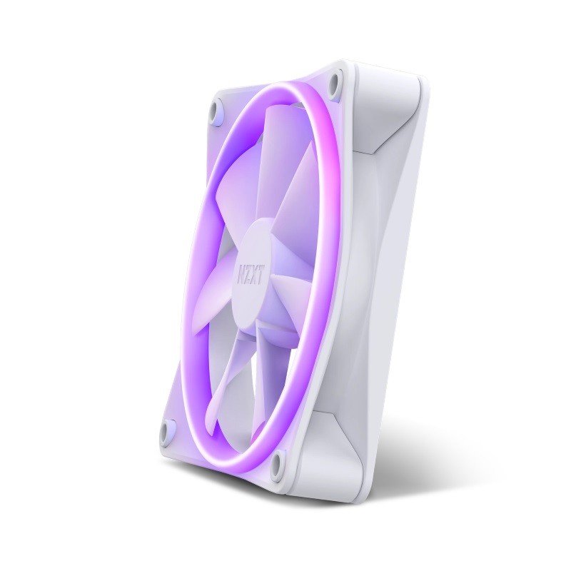 Ventilator NZXT F120RGB 120mm beli (RF-R12SF-W1) – slika 3