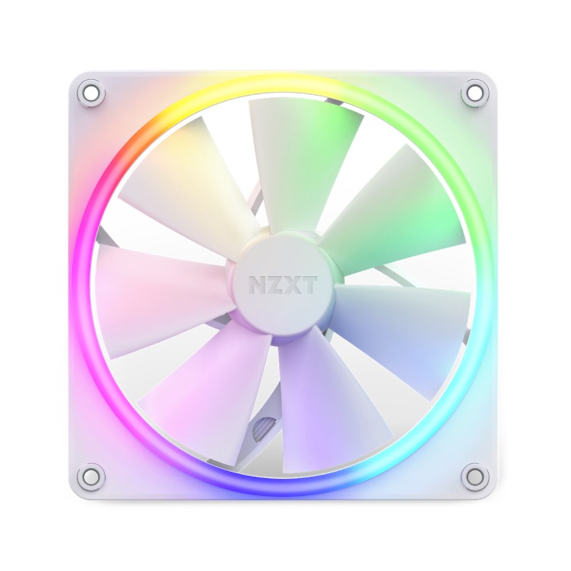 Ventilator NZXT F140 RGB 140mm beli (RF-R14SF-W1) – slika 2