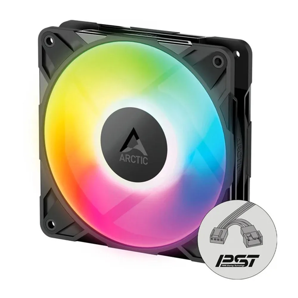 Ventilator za kućište Arctic P12 Pro A-RGB LN 120 mm, crni (ACFAN00344A) – slika 3