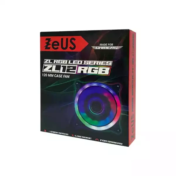 Ventilator za kućište Zeus 120x120 Single Ring RGB – slika 2