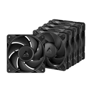 Ventilatori za kućište Arctic P12 Pro PST LN 120 mm, set 5 kom, crni (ACFAN00350A)