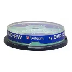 Verbatim DVD-RW 4.7GB 4X 43552 mat srebrni
