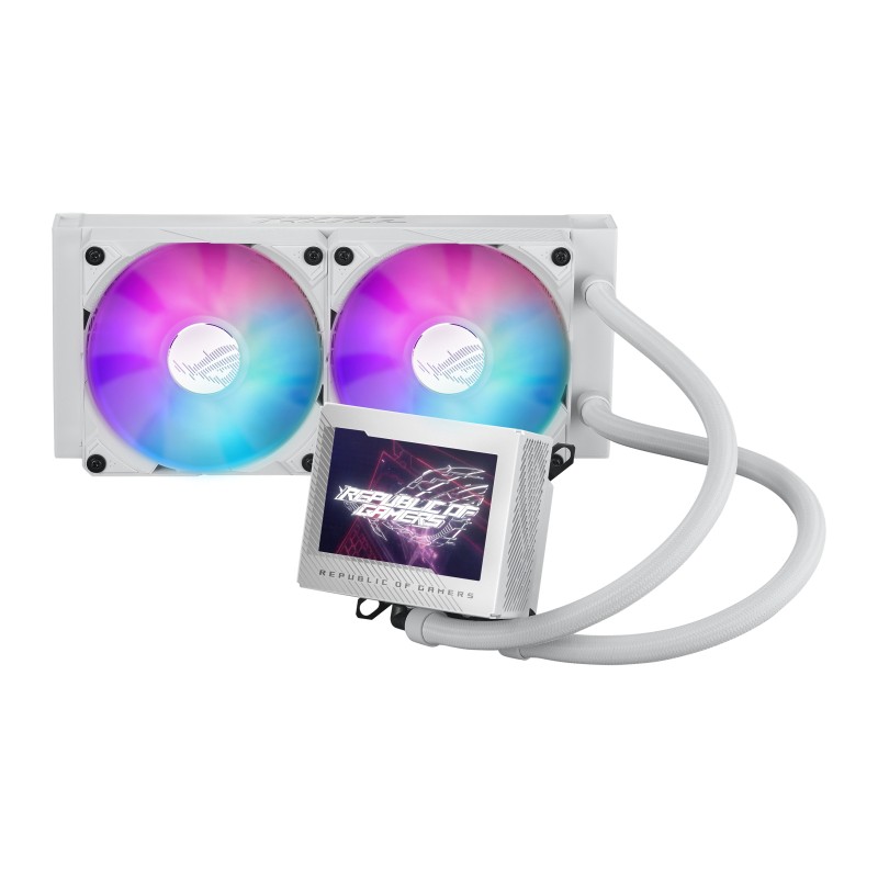 Vodeno hlađenje Asus ROG RYUJIN III 240 ARGB WHITE belo – slika 2