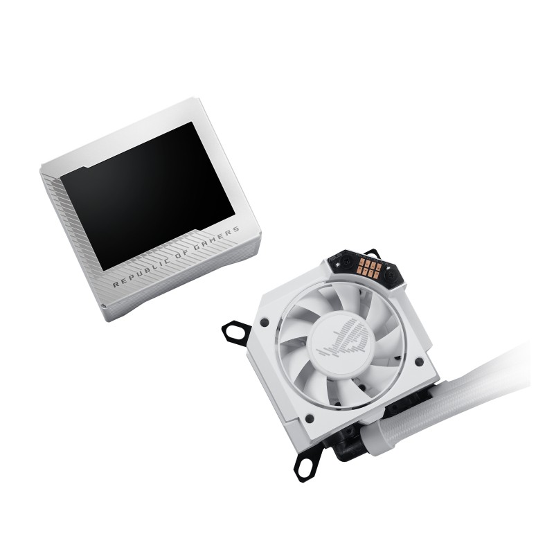 Vodeno hlađenje Asus ROG RYUJIN III 240 ARGB WHITE belo – slika 4