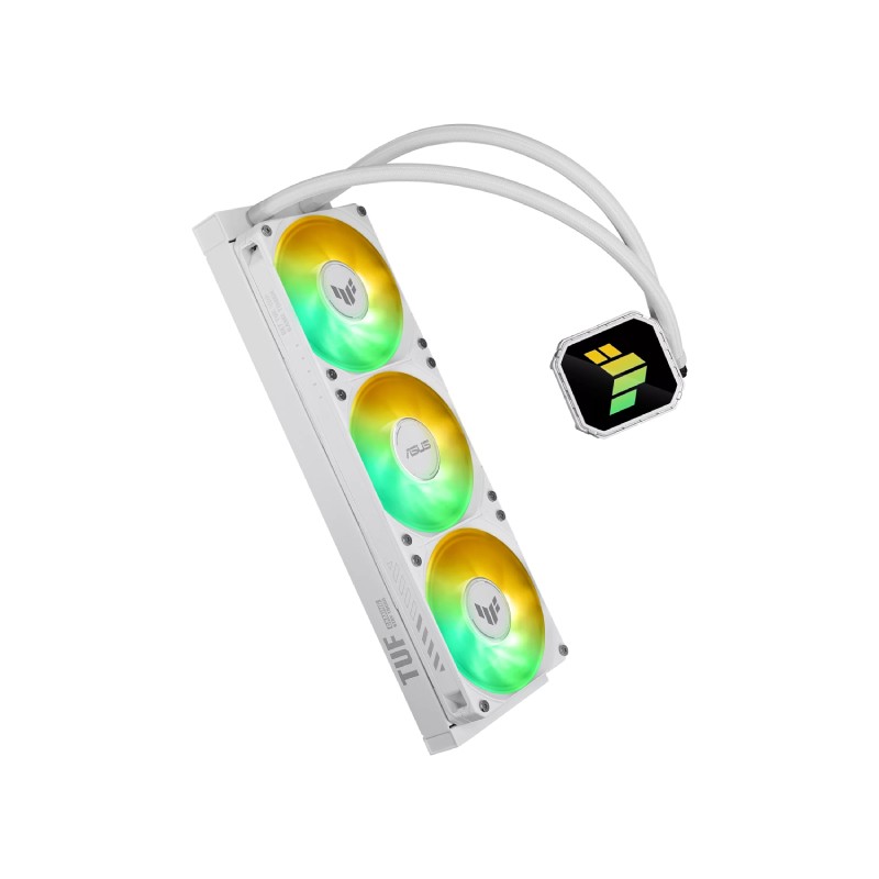 Vodeno hlađenje Asus TUF GAMING LC III 360 ARGB White belo – slika 3