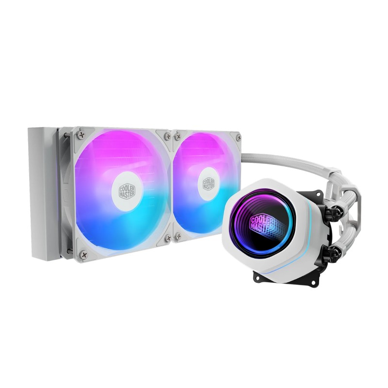 Vodeno hlađenje Cooler Master MasterLiquid Core Nex 240 White belo (MLX-D24M-A18PA-RW)
