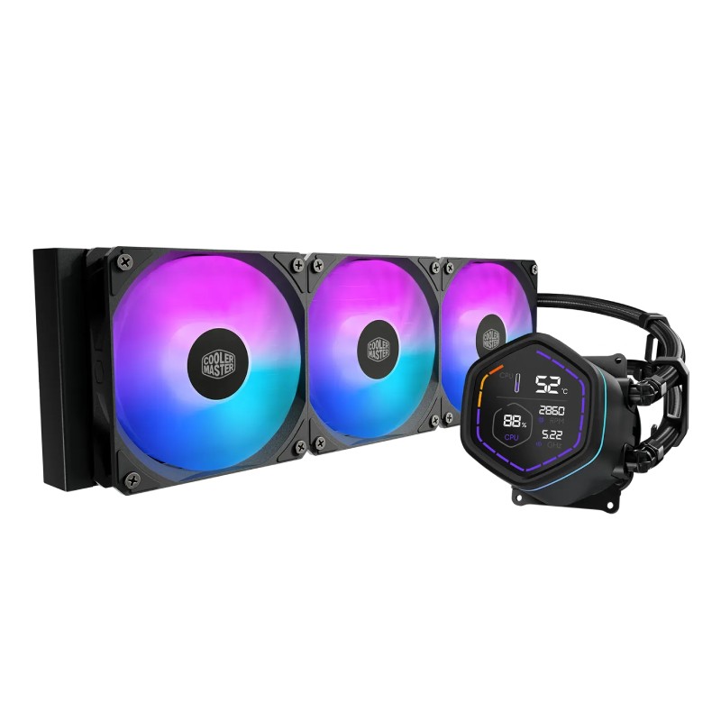 Vodeno hlađenje Cooler Master MasterLiquid Core Nex Digital 360 ARGB crno (MLX-D36M-A18PA-RD)