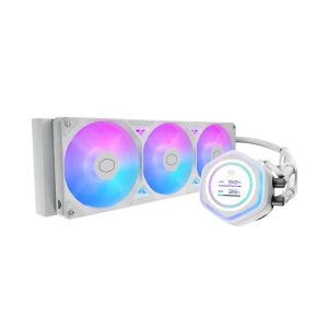 Vodeno hlađenje Cooler Master MasterLiquid ML 360 Atmos II LCD White belo (MLX-D36M-A25SZ-LW)