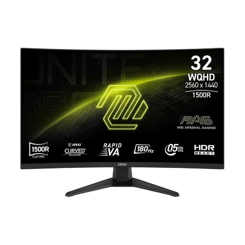 Zakrivljeni monitor 32" MSI MAG 321CQF E18, QHD, 180Hz – slika 4
