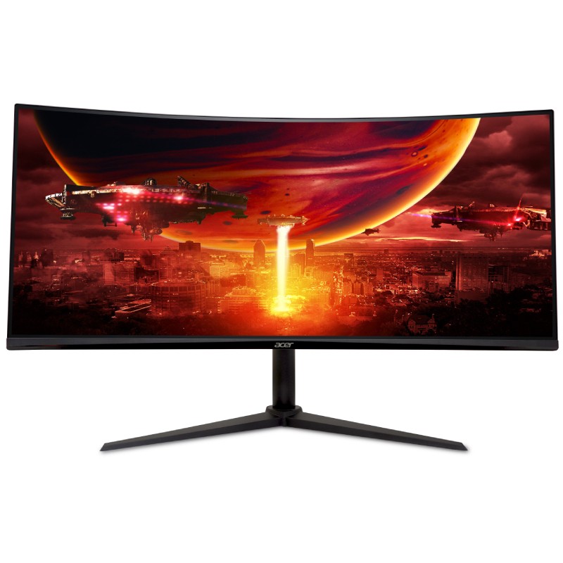 Zakrivljeni monitor 34" Acer Nitro ED340CURX0BMIIPX ED0, UWQHD VA, 200Hz – slika 3