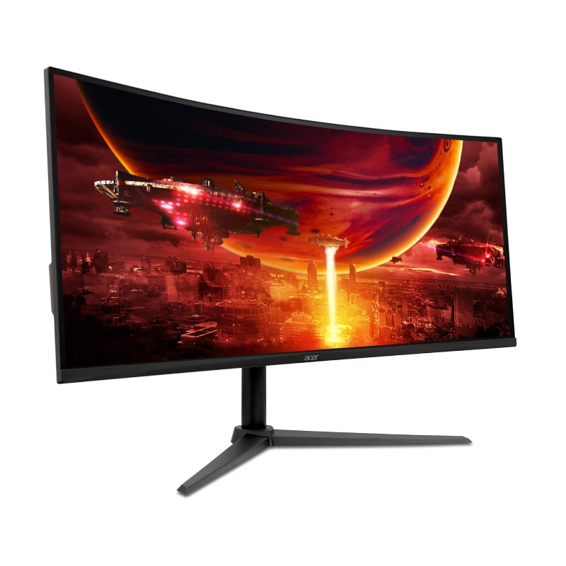 Zakrivljeni monitor 34" Acer Nitro ED340CURX0BMIIPX ED0, UWQHD VA, 200Hz – slika 4