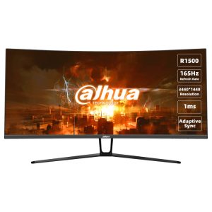 Zakrivljeni monitor 34" Dahua LM34-E330C, UWQHD VA, 165Hz