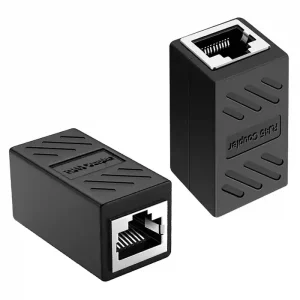 Žensko-ženski RJ 45 1/1 Kettz KT-URJ45.11/ Kompatibilna sa Cat7, Cat6, Cat5e, Cat5 kablovima