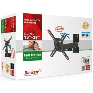 Zglobni zidni nosač za TV Barkan 2300.B do 39"